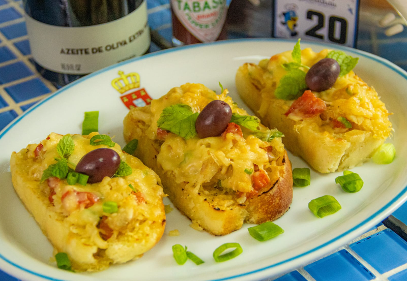 Bruschettas de Gorgonzola