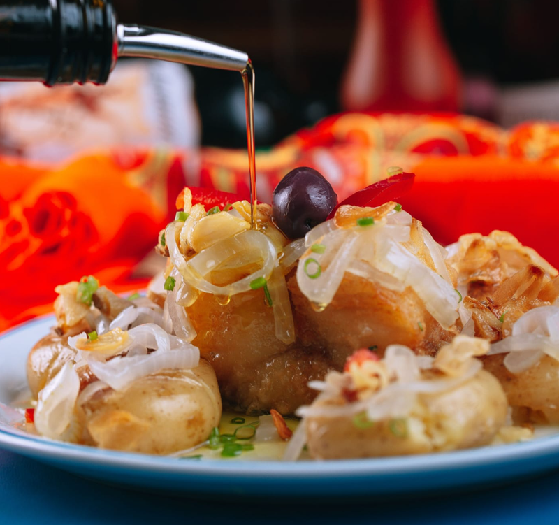Bacalhau com Batatas ao Murro