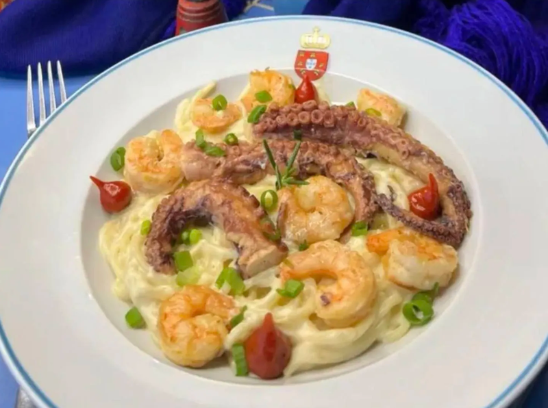 Espaguete Com Frutos do Mar