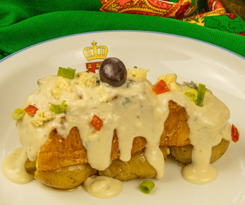 Peixe ao Molho de Queijo Gorgonzola